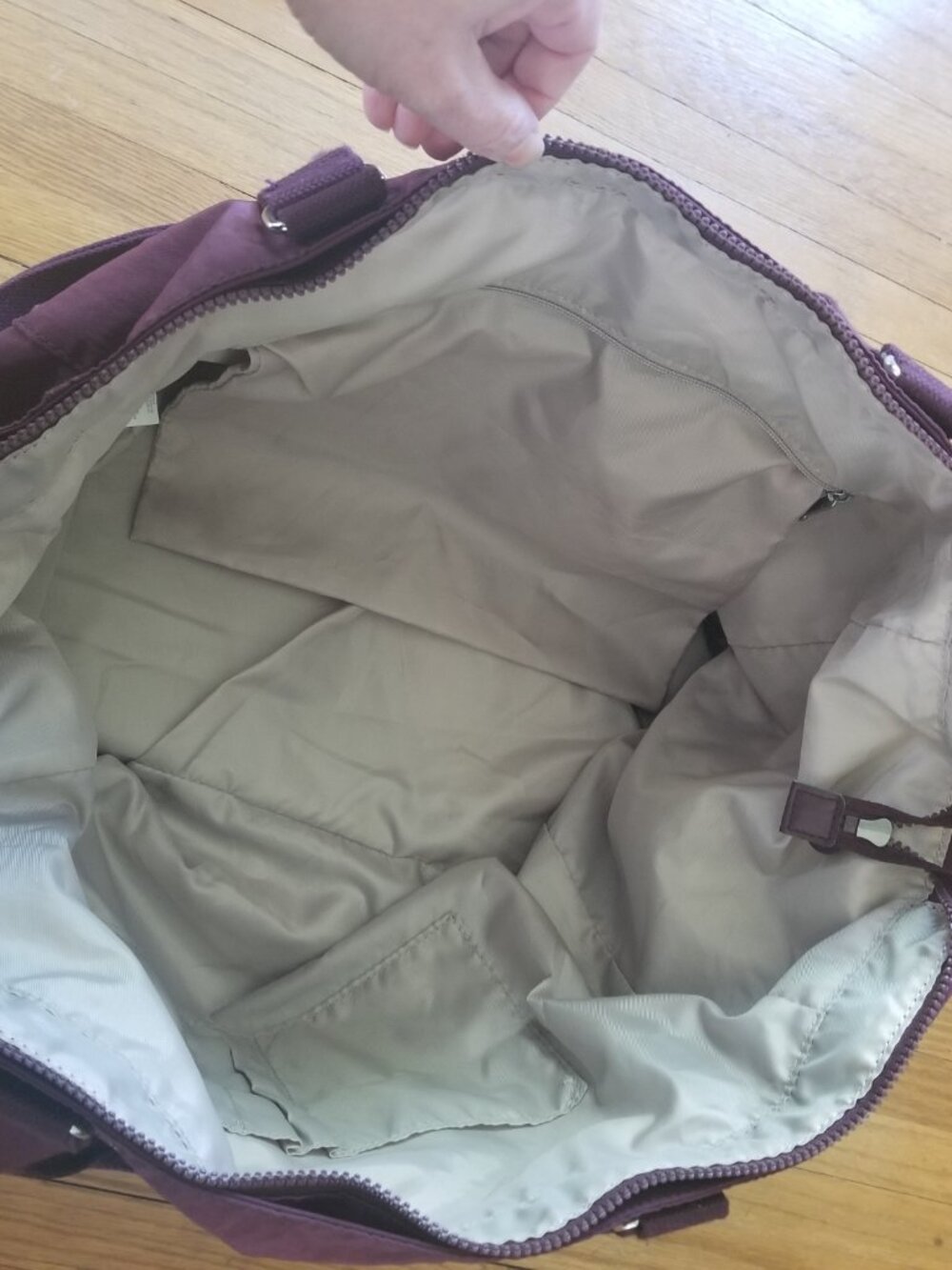 Kipling Shoulder Duffel Travel Weekender Bag - Picture 2 of 7